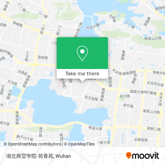 湖北商贸学院-荷香苑 map