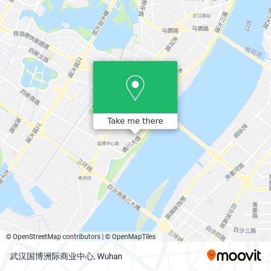 武汉国博洲际商业中心 map