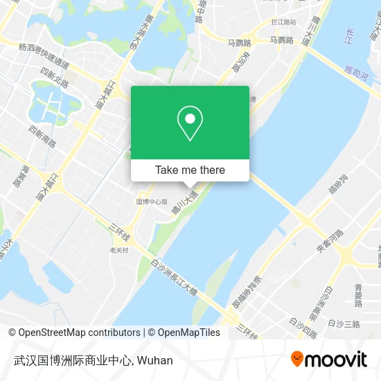 武汉国博洲际商业中心 map