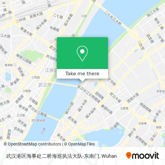 武汉港区海事处二桥海巡执法大队-东南门 map