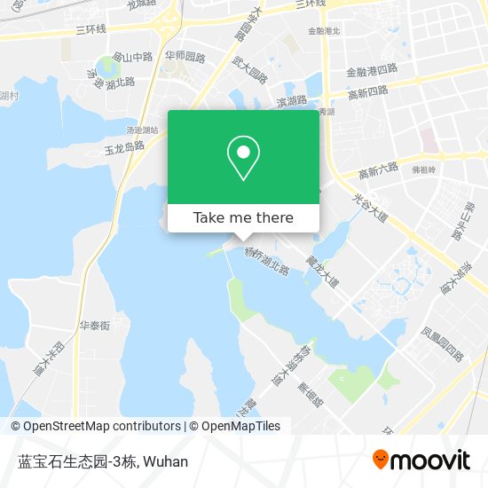 蓝宝石生态园-3栋 map