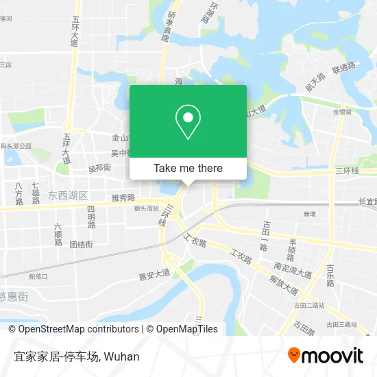 宜家家居-停车场 map