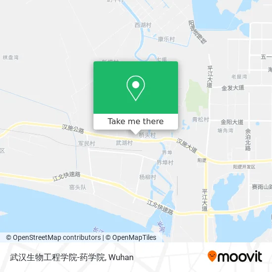 武汉生物工程学院-药学院 map