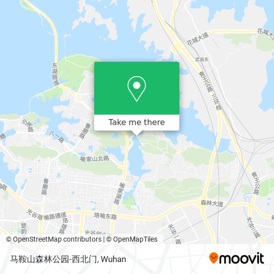 马鞍山森林公园-西北门 map