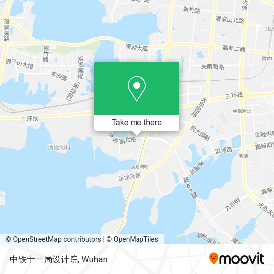 中铁十一局设计院 map