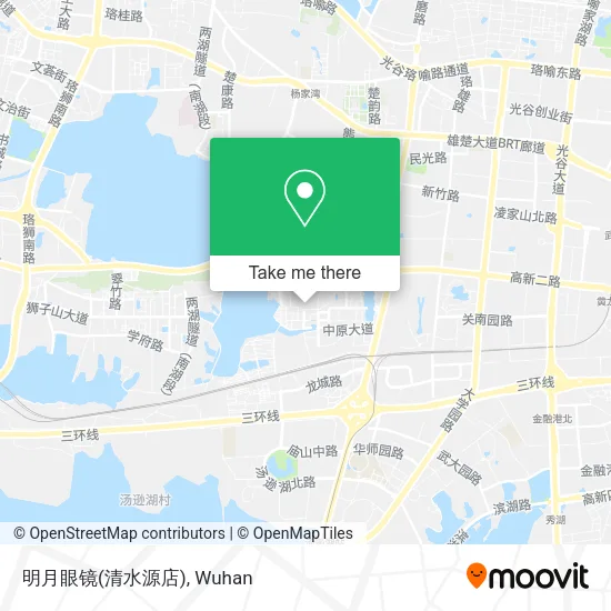 明月眼镜(清水源店) map