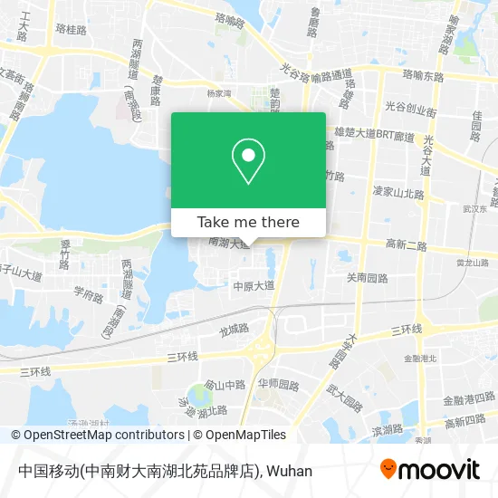 中国移动(中南财大南湖北苑品牌店) map