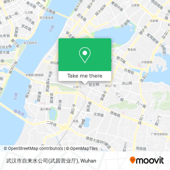 武汉市自来水公司(武昌营业厅) map