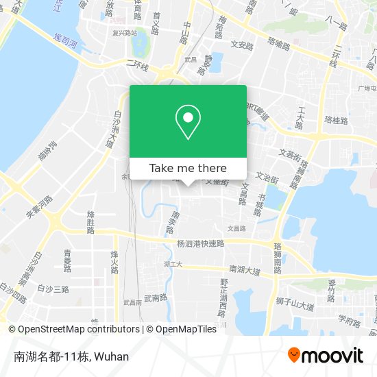 南湖名都-11栋 map