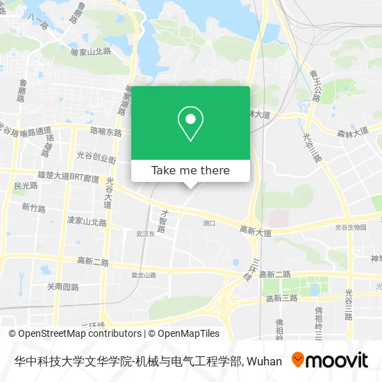 华中科技大学文华学院-机械与电气工程学部 map