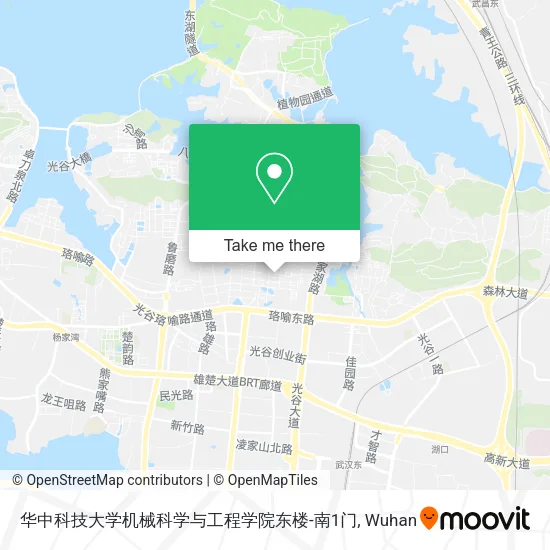 华中科技大学机械科学与工程学院东楼-南1门 map