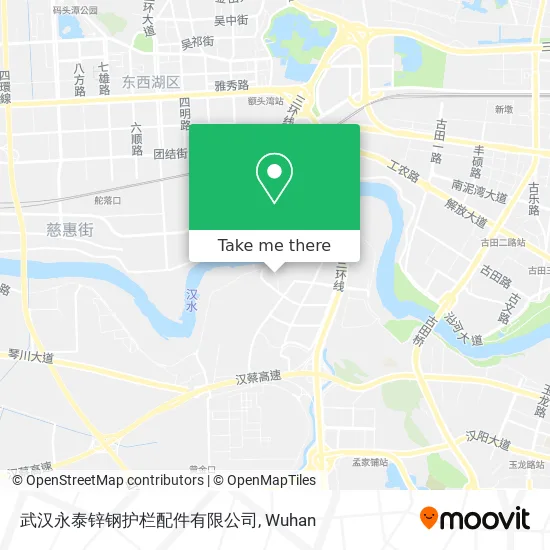 武汉永泰锌钢护栏配件有限公司 map