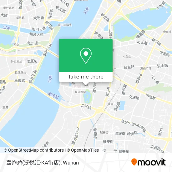 轰炸鸡(泛悦汇·KA街店) map