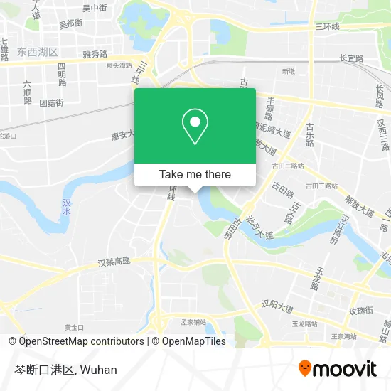 琴断口港区 map