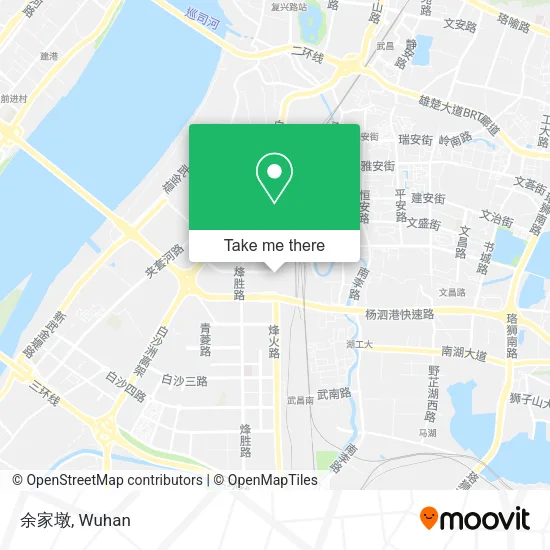 余家墩 map