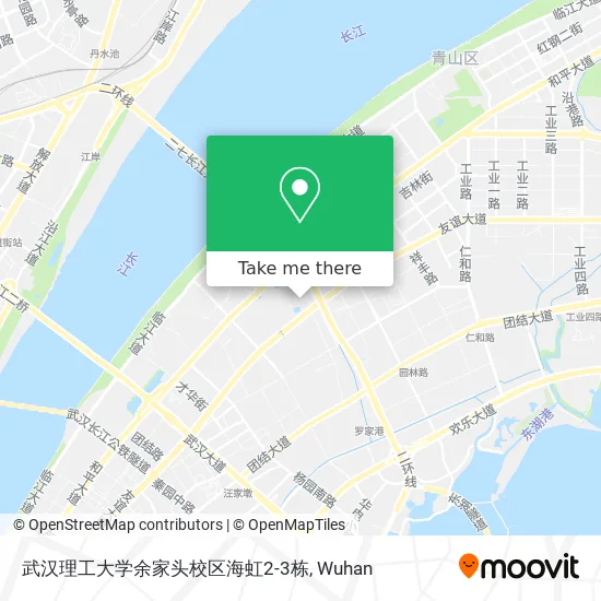 武汉理工大学余家头校区海虹2-3栋 map