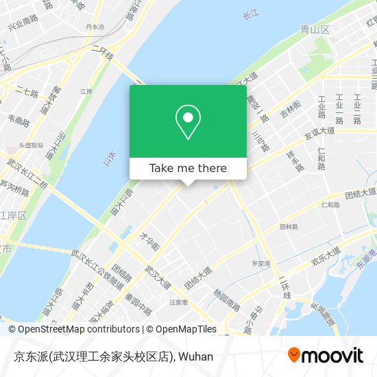 京东派(武汉理工余家头校区店) map