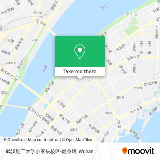 武汉理工大学余家头校区-健身馆 map