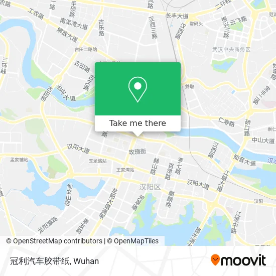 冠利汽车胶带纸 map