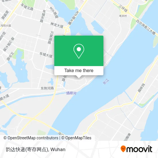 韵达快递(寄存网点) map