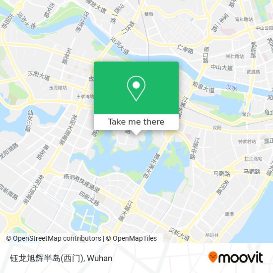 钰龙旭辉半岛(西门) map