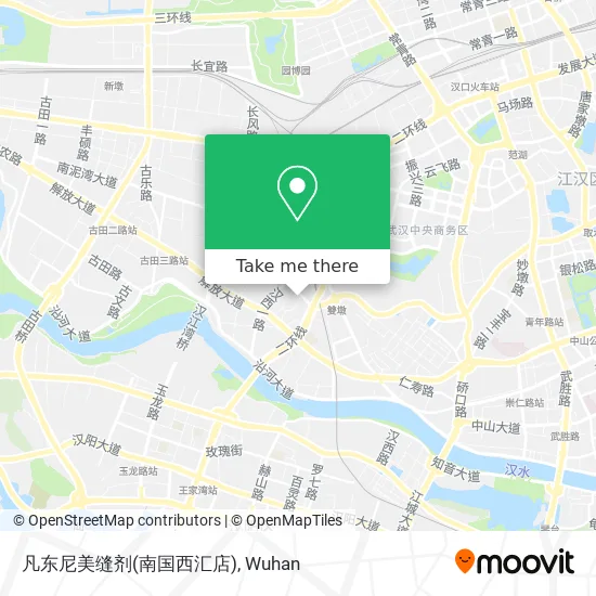 凡东尼美缝剂(南国西汇店) map