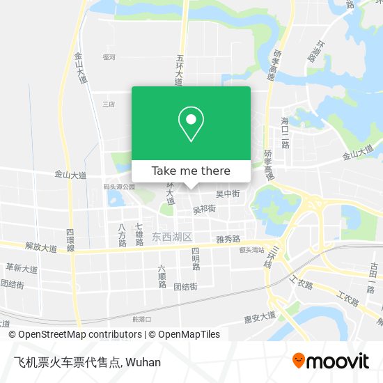 飞机票火车票代售点 map