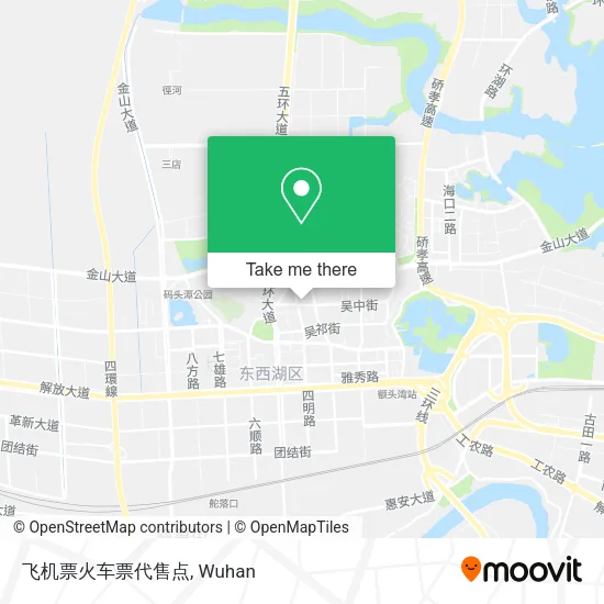 飞机票火车票代售点 map