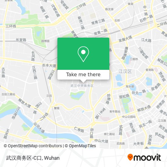 武汉商务区-C口 map