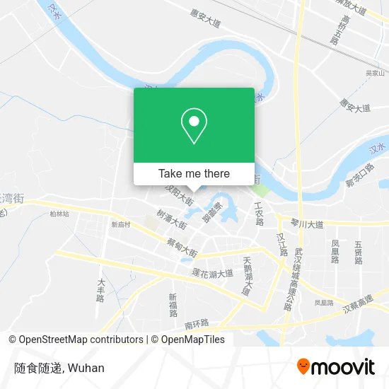 随食随递 map
