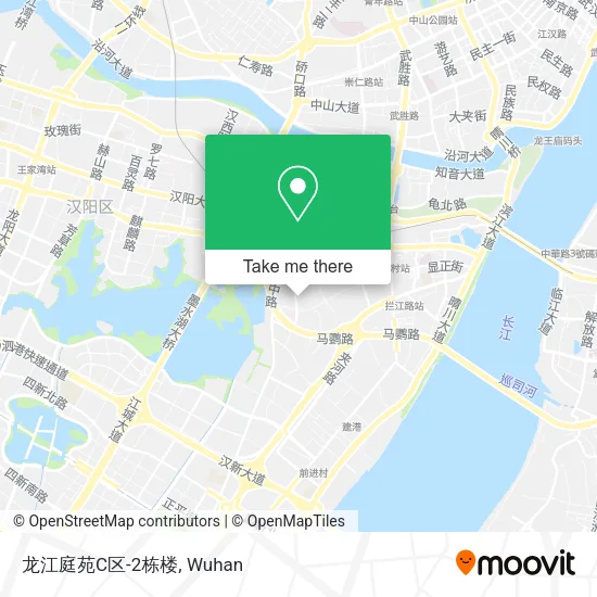 龙江庭苑C区-2栋楼 map