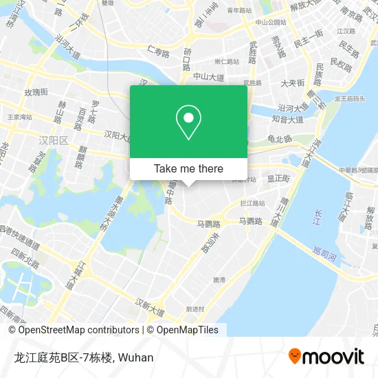 龙江庭苑B区-7栋楼 map