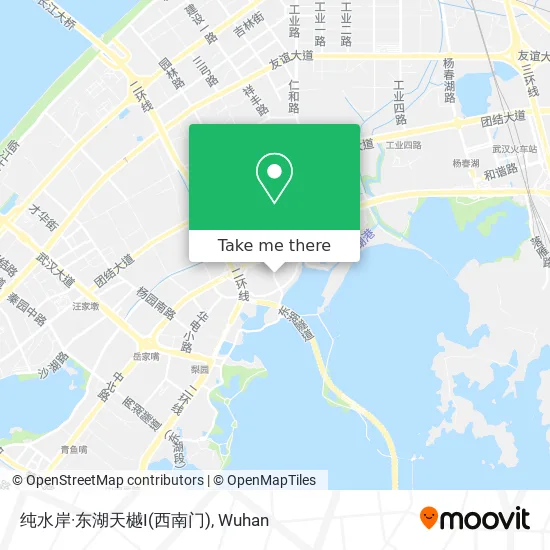 纯水岸·东湖天樾I(西南门) map