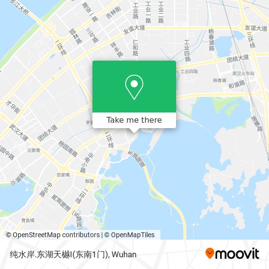 纯水岸.东湖天樾I(东南1门) map