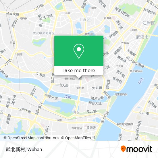 武北新村 map