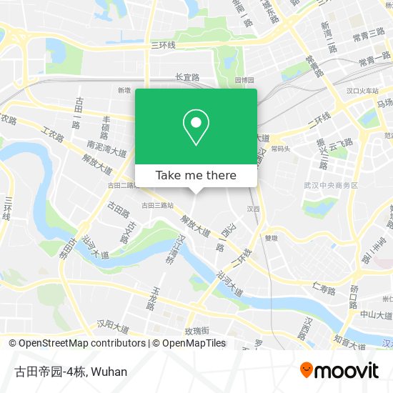 古田帝园-4栋 map