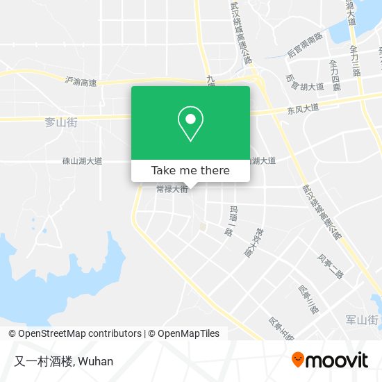 又一村酒楼 map