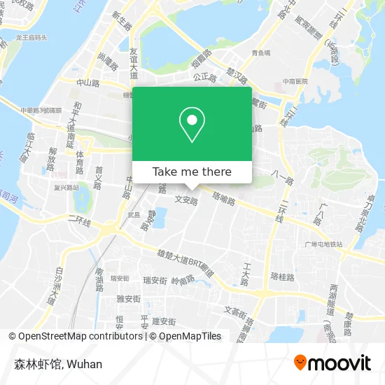 森林虾馆 map