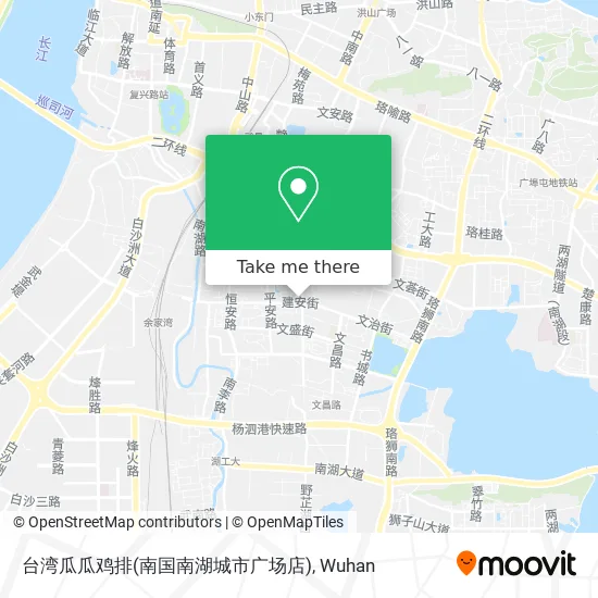 台湾瓜瓜鸡排(南国南湖城市广场店) map