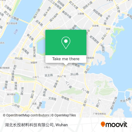 湖北长投材料科技有限公司 map