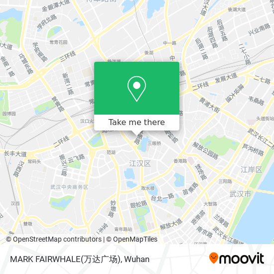 MARK FAIRWHALE(万达广场) map