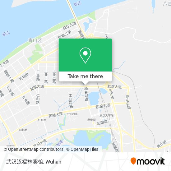 武汉汉福林宾馆 map