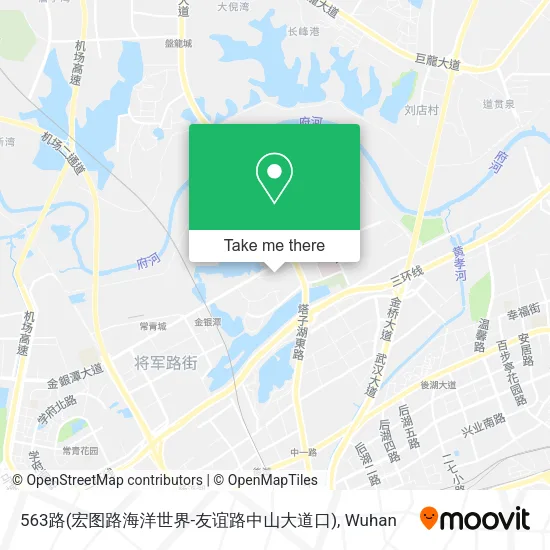 563路(宏图路海洋世界-友谊路中山大道口) map