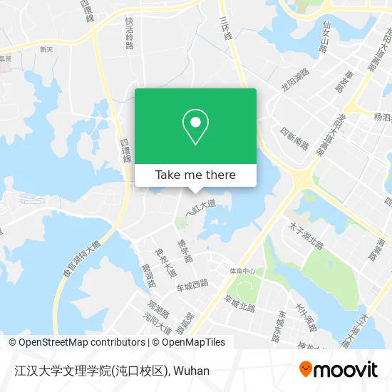 江汉大学文理学院(沌口校区) map