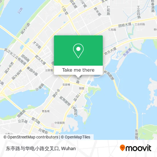 东亭路与华电小路交叉口 map