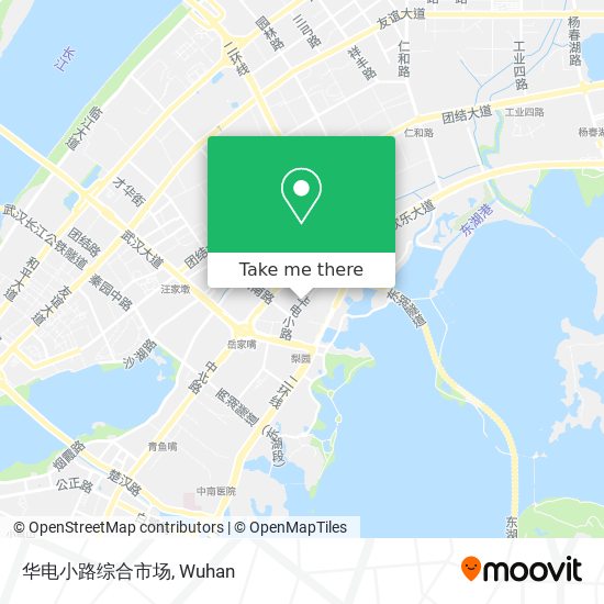 华电小路综合市场 map