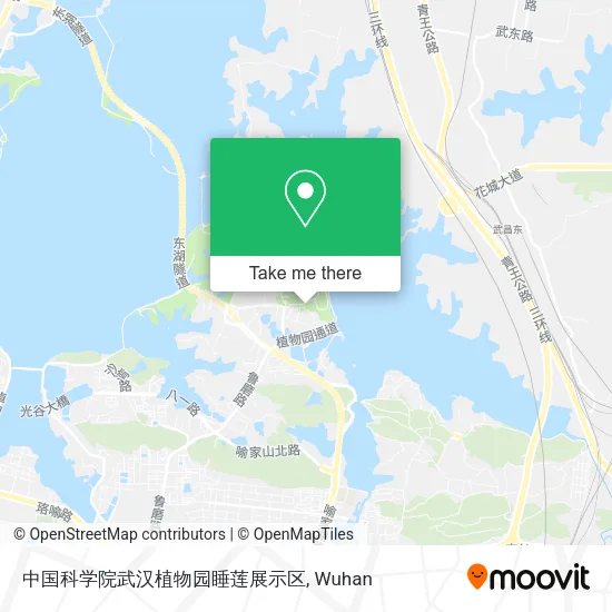 中国科学院武汉植物园睡莲展示区 map