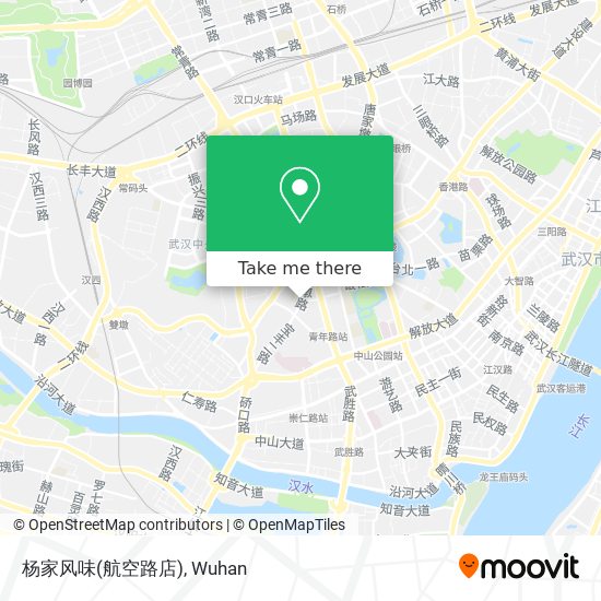 杨家风味(航空路店) map