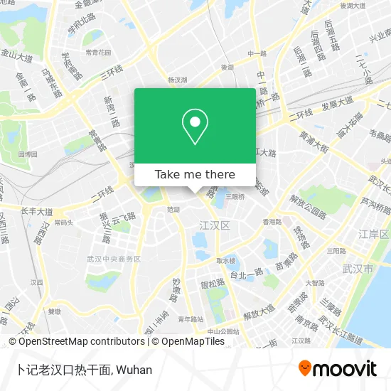 卜记老汉口热干面 map
