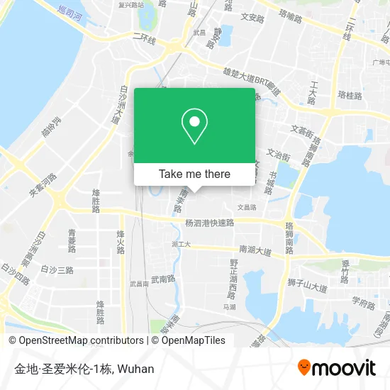 金地·圣爱米伦-1栋 map